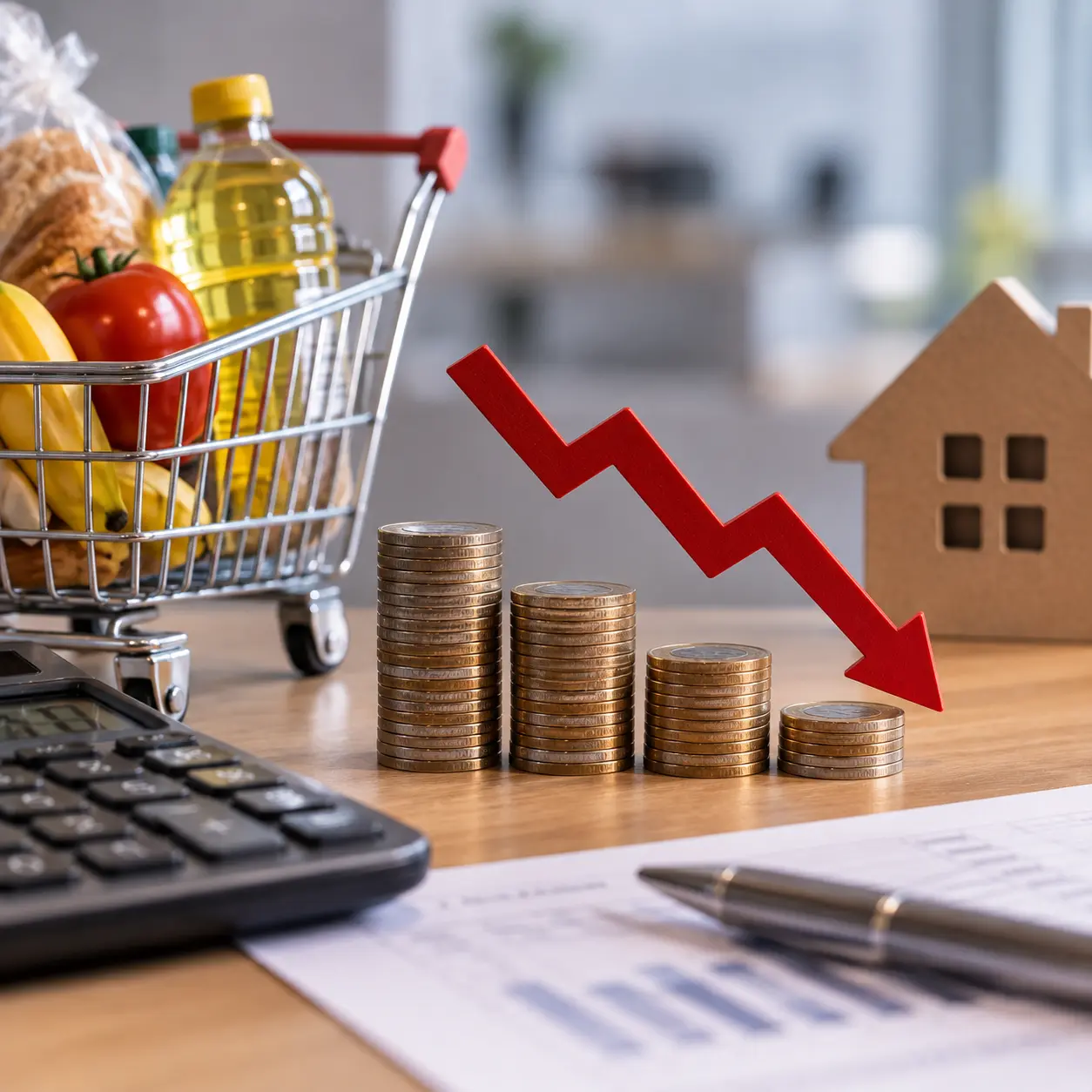INPC tem variação negativa em agosto e soma 3,98% em 12 meses