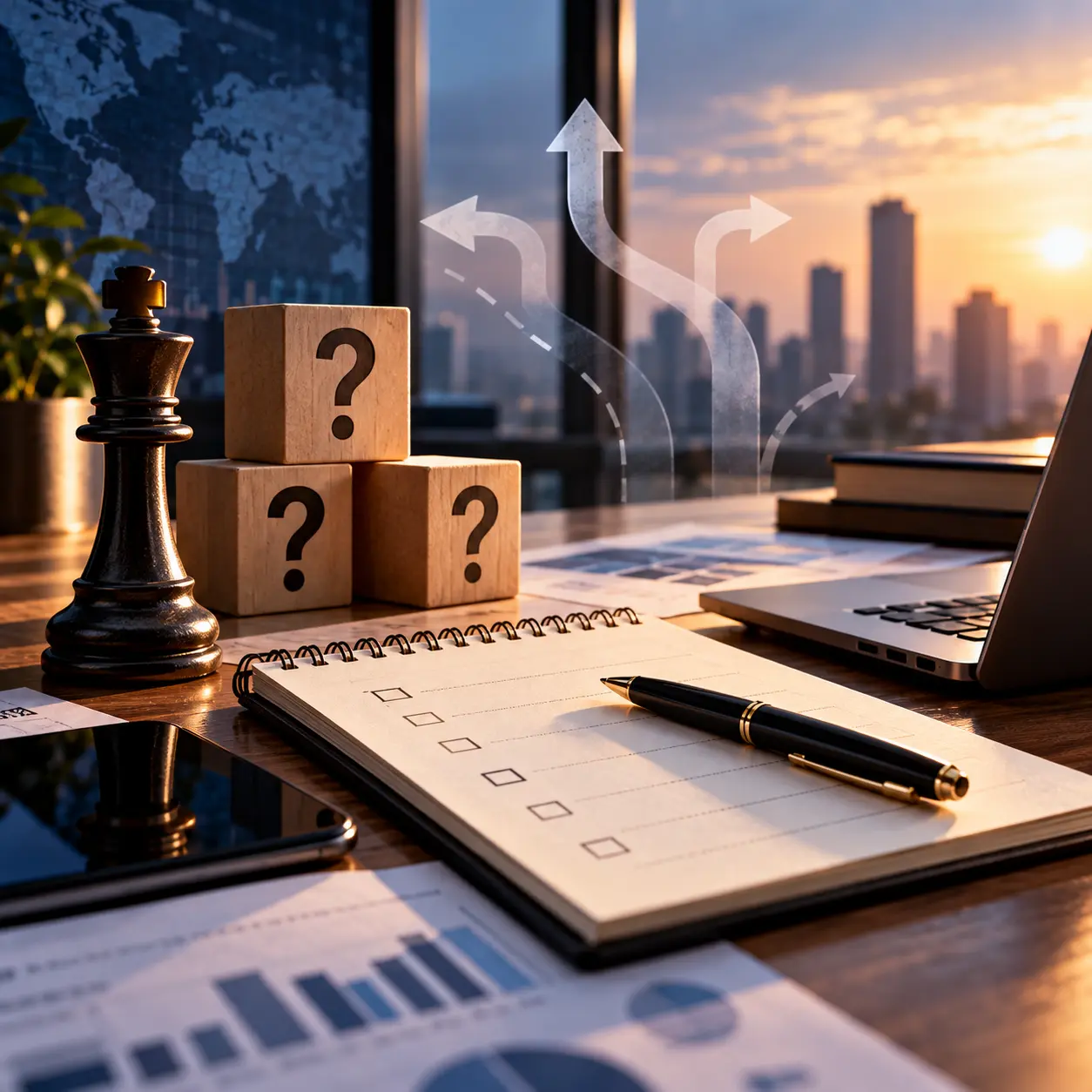 Em tempos de incerteza, faça estas perguntas antes de tomar uma decisão no trabalho