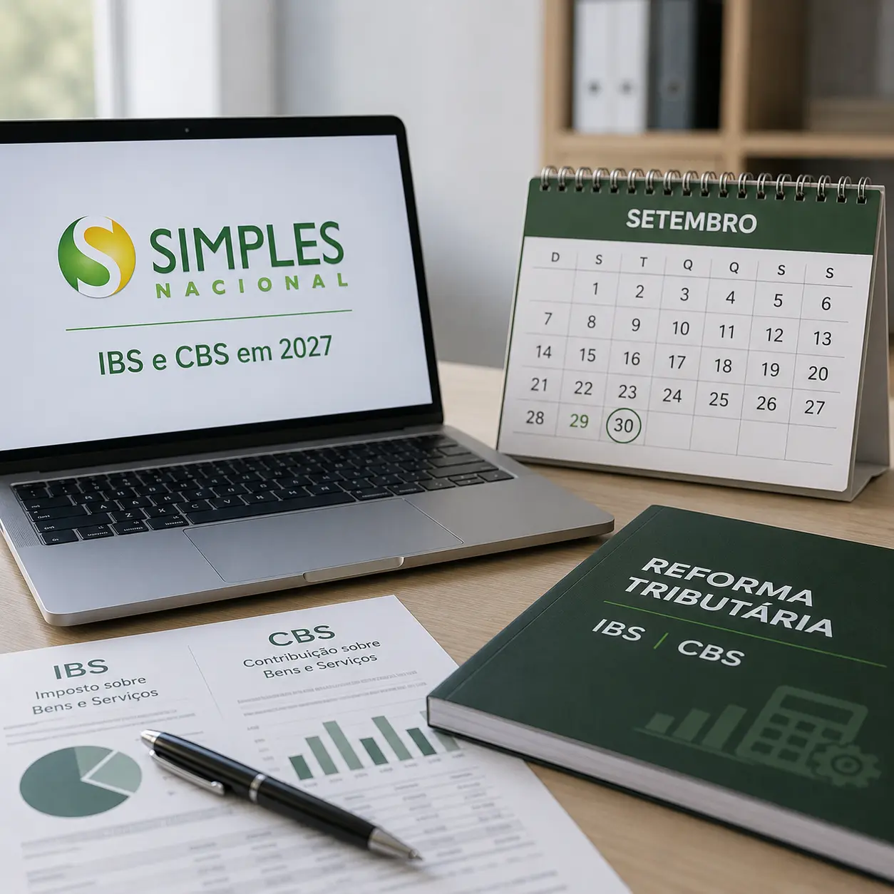 Simples Nacional: empresas devem decidir em setembro como recolher IBS e CBS em 2027