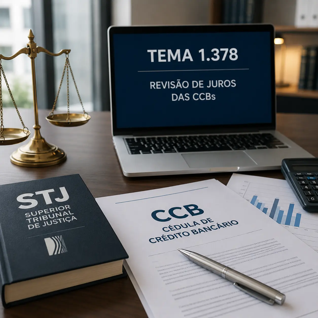 STJ e o Tema 1.378: O que muda na revisão de juros das CCBs da sua empresa   