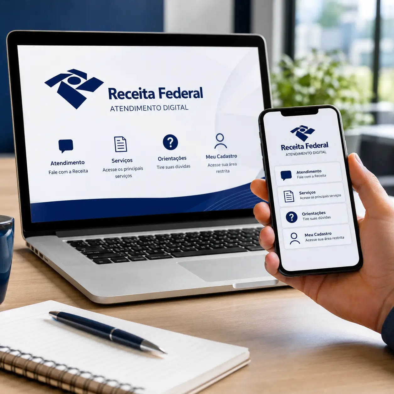 Receita lança canal único de atendimento digital