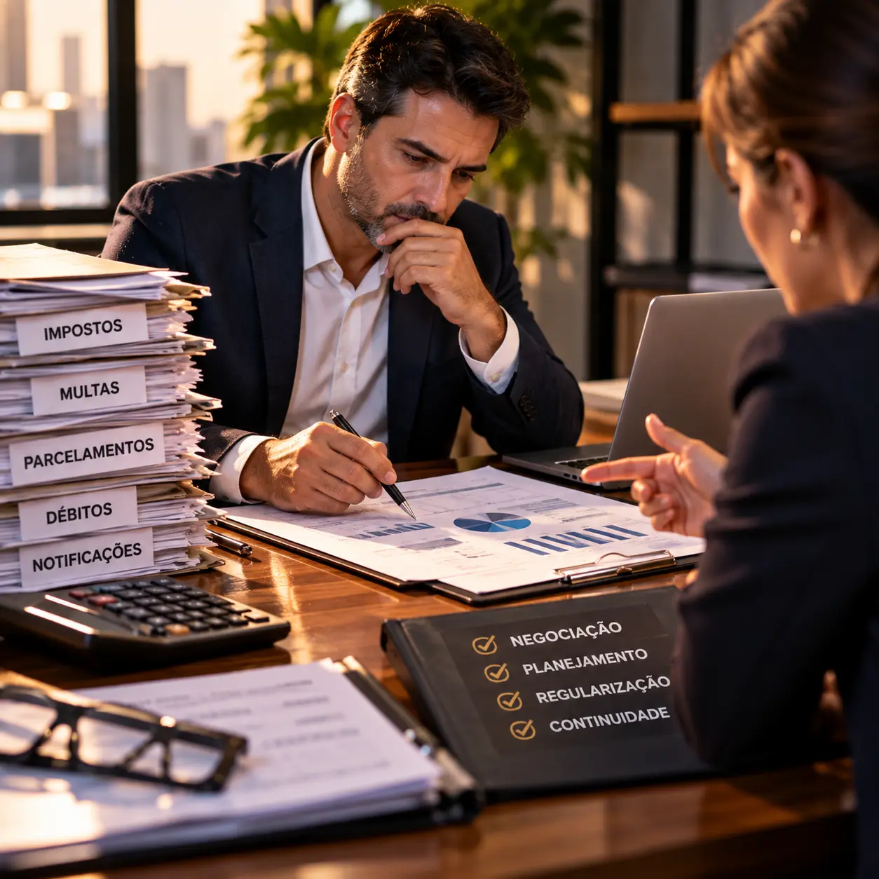 Quando a dívida aperta, negociação vira estratégia para manter a empresa de pé