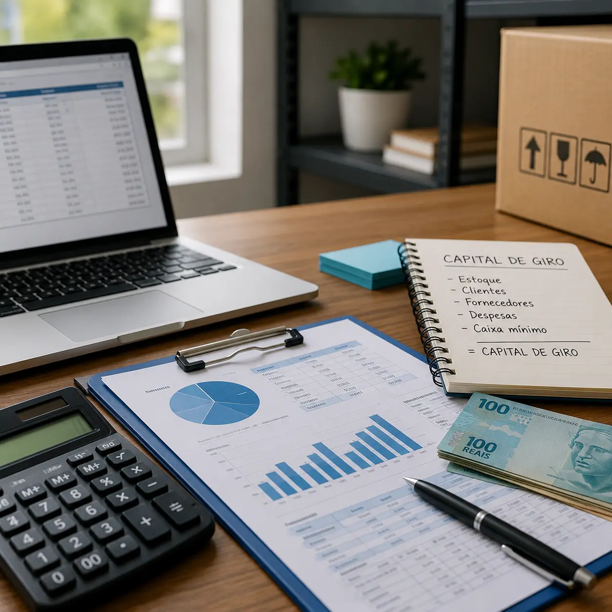 Capital de giro para microempresa: como calcular e quanto você precisa ter no caixa