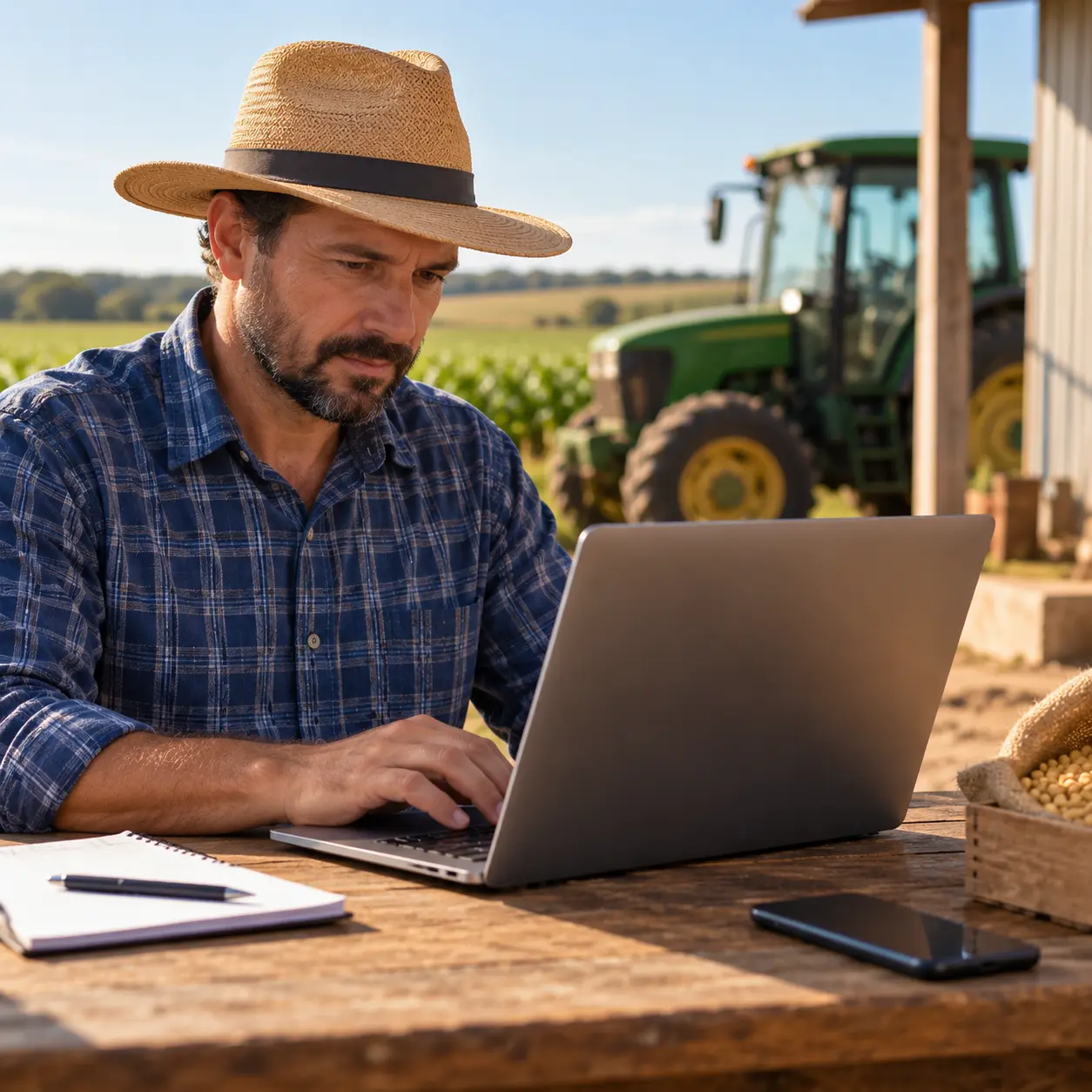Produtor rural ganha nova forma de emitir Nota Fiscal Fácil com lançamento do emissor web pelo SVRS