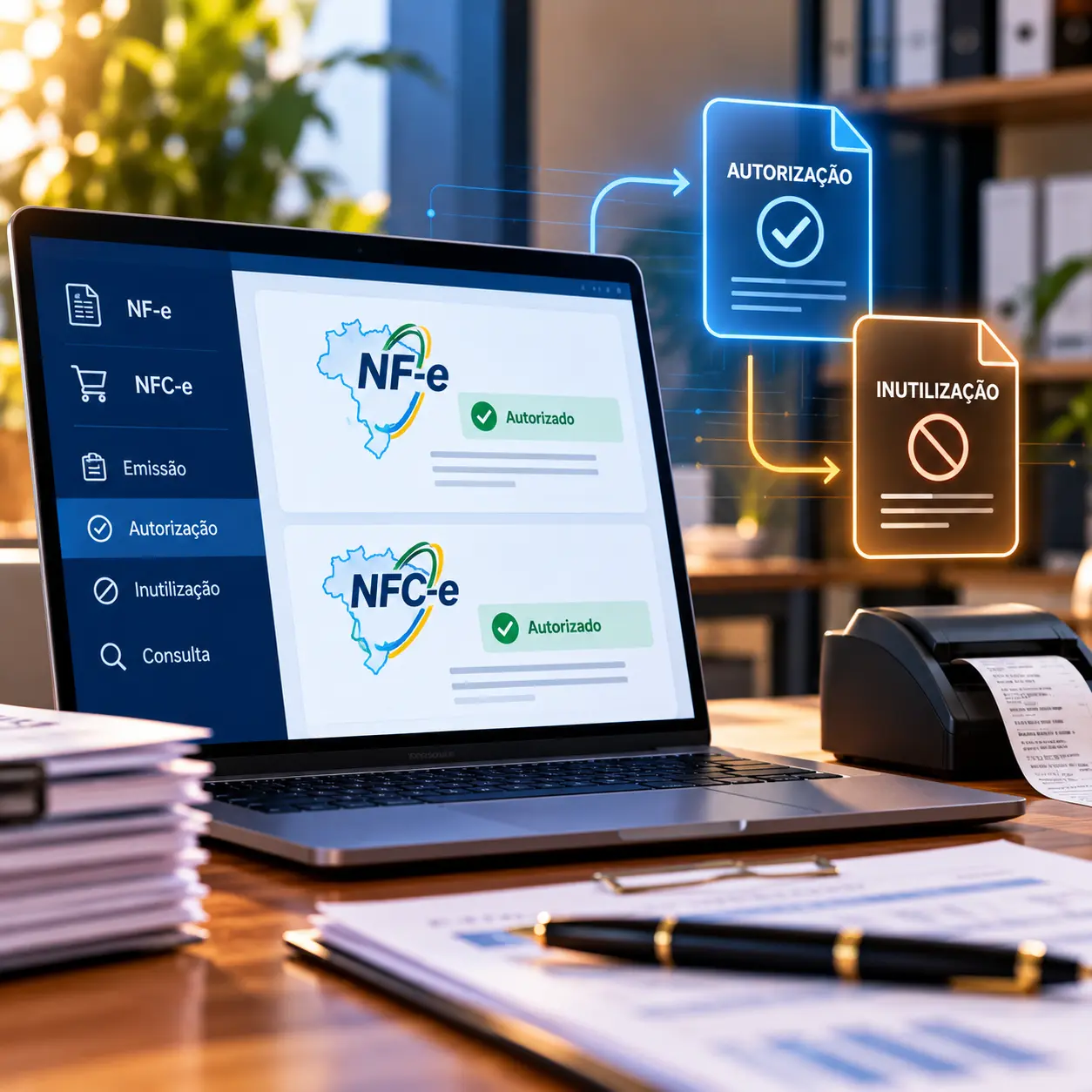 NF-e e NFC-e terão mudanças na autorização e inutilização de documentos fiscais