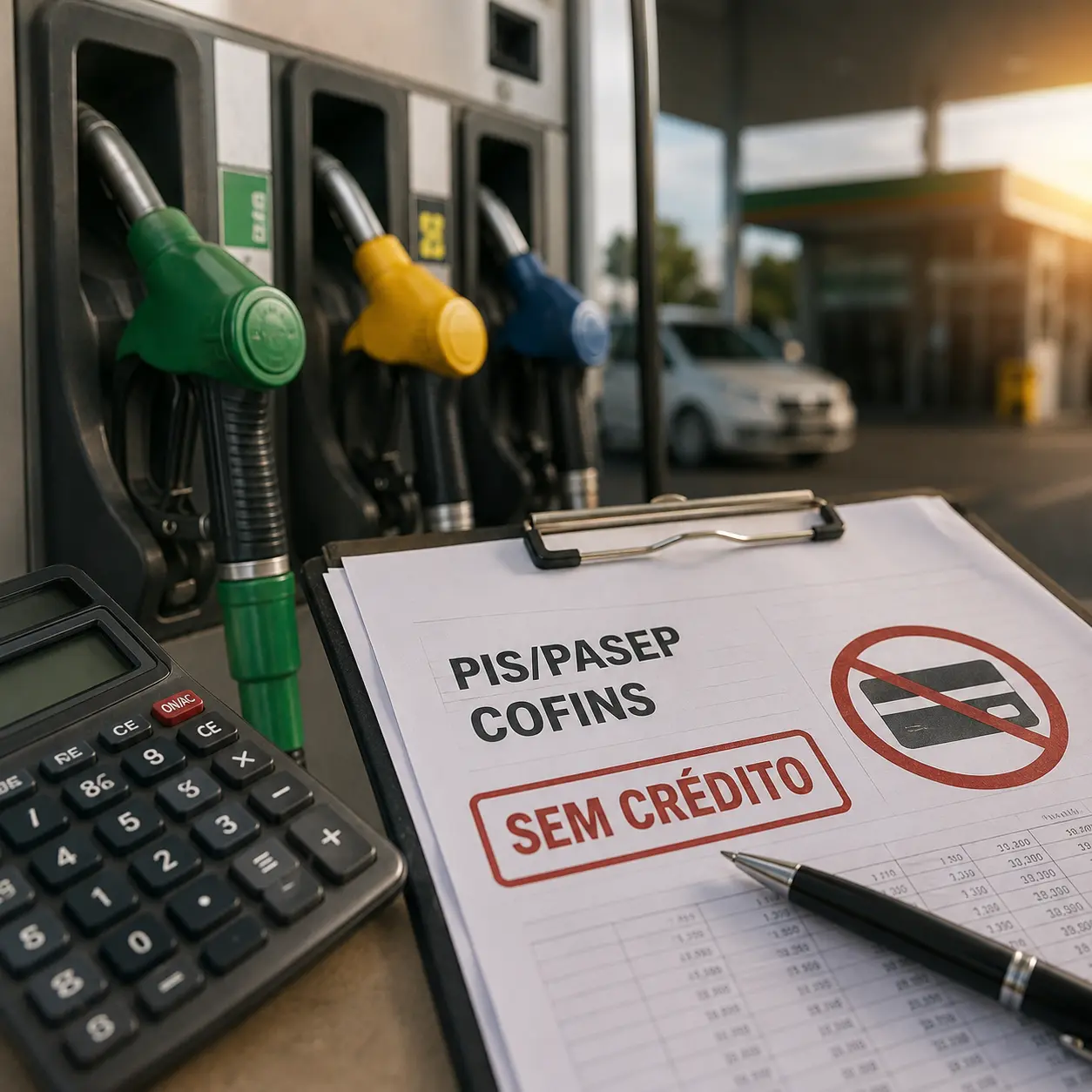 Regime monofásico de tributação impede créditos de PIS/Pasep e Cofins para postos de combustíveis