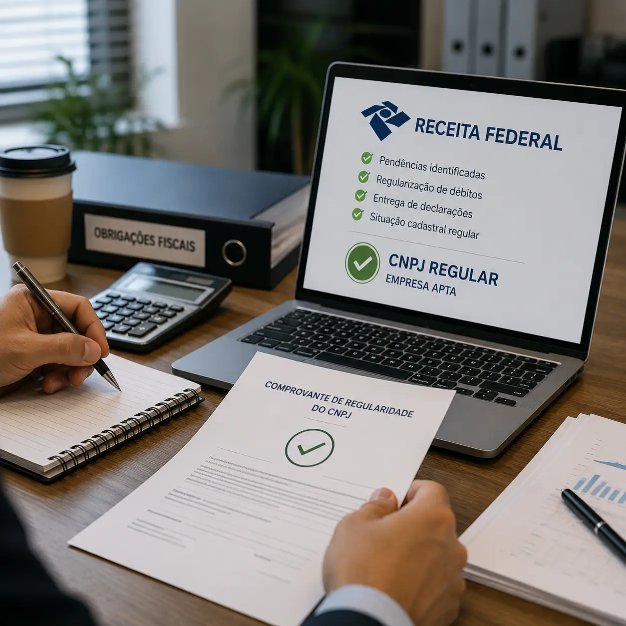 Como empresas podem resolver pendências com a Receita Federal e evitar bloqueios no CNPJ