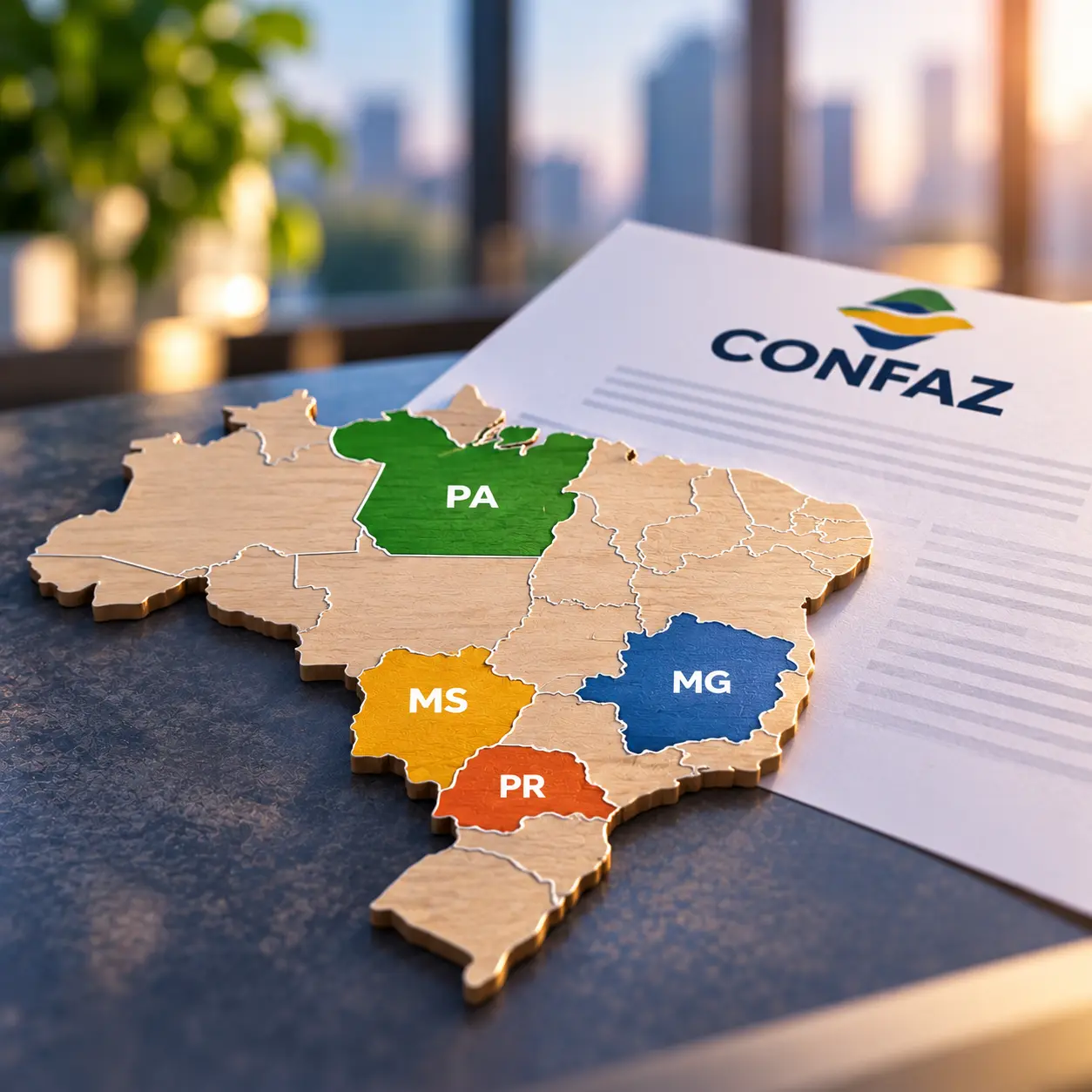 Confaz publica 5 novos convênios ICMS; mudanças atingem Minas Gerais, Pará, Paraná e Mato Grosso do Sul