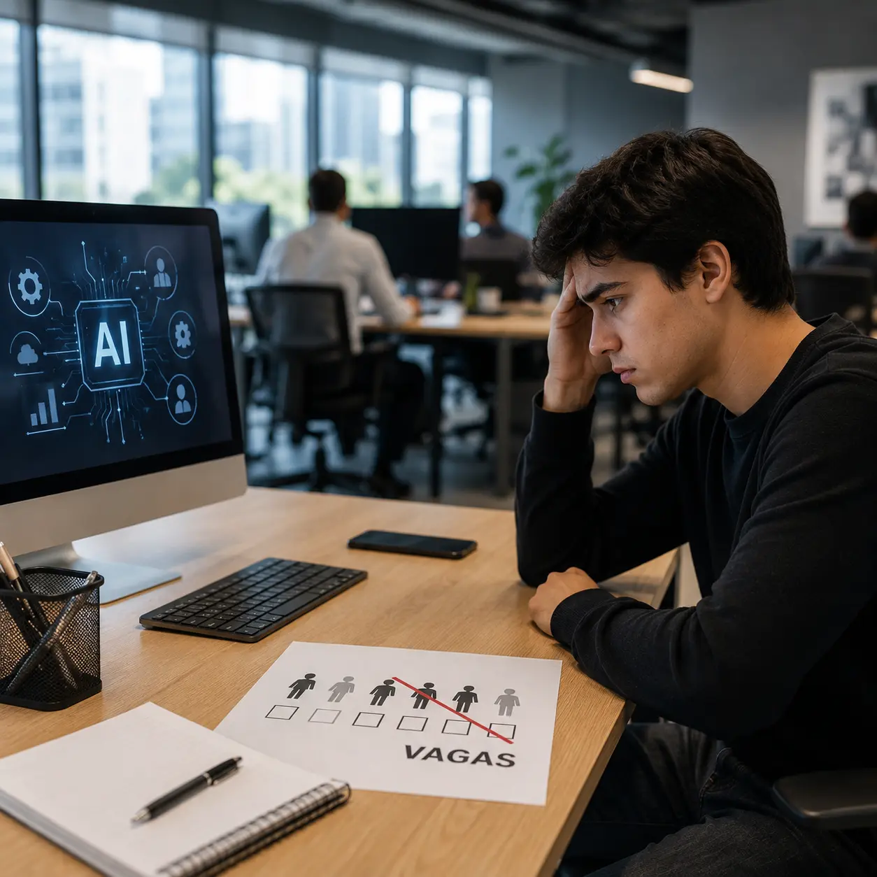 IA já reduz vagas para jovens em início de carreira e preocupa mercado de trabalho