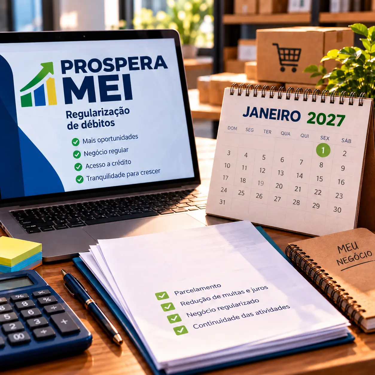 Prospera MEI entrará em vigor na virada do ano, com perdão de dívidas