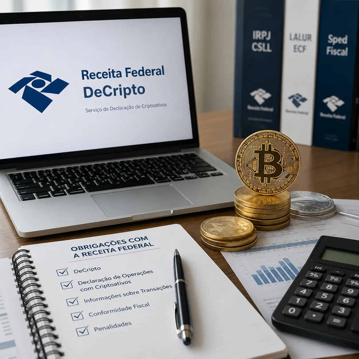 DeCripto começa em julho e empresas com operações em criptoativos devem revisar obrigações com a Receita Federal