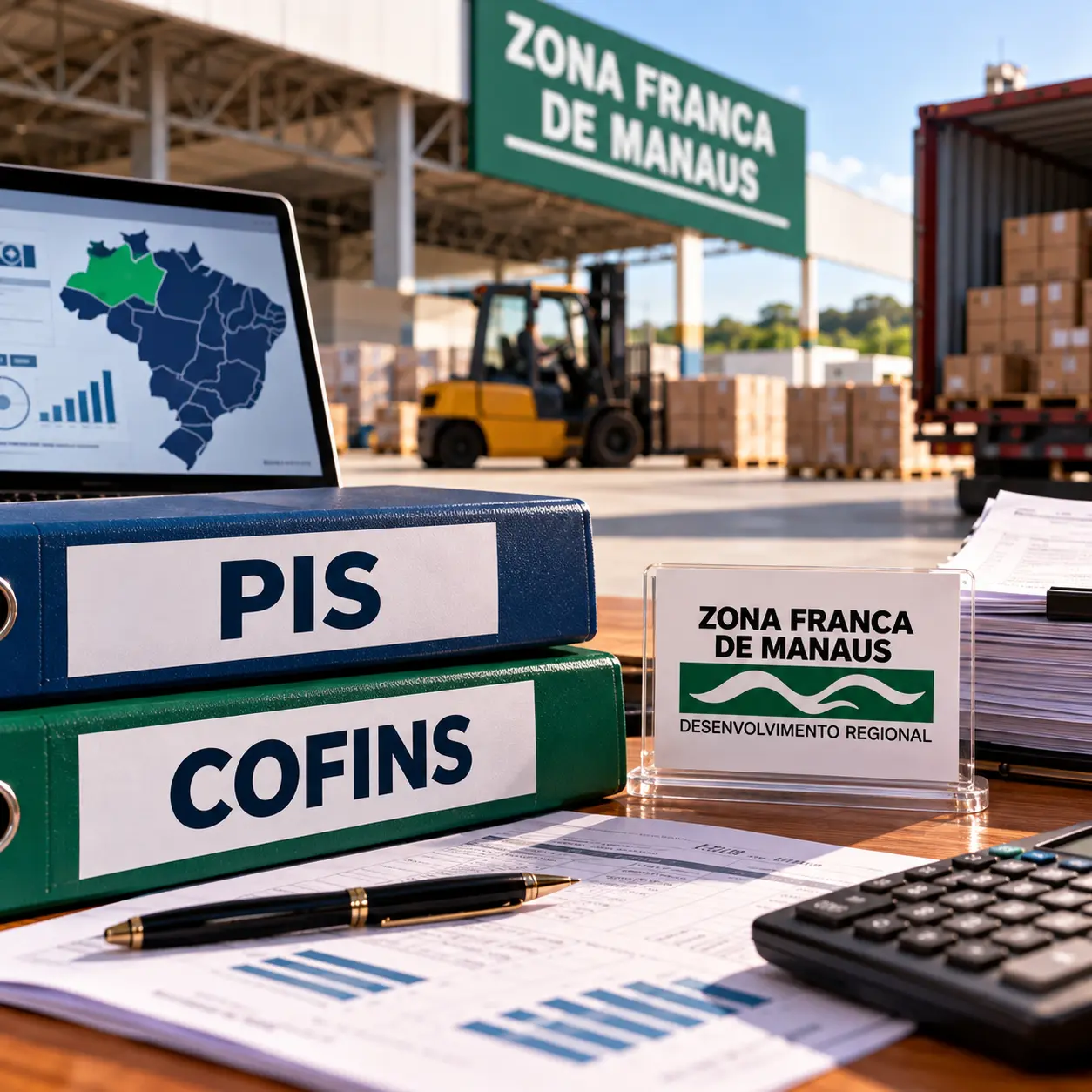 Empresa da Zona Franca pode aproveitar créditos de PIS e Cofins sobre insumos desonerados