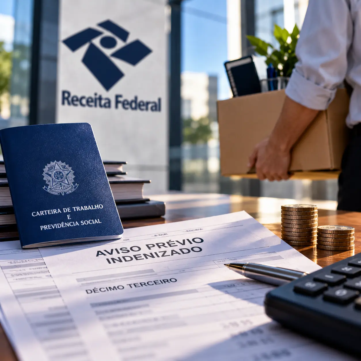 Receita Federal confirma incidência de IRPF sobre décimo terceiro do aviso prévio indenizado