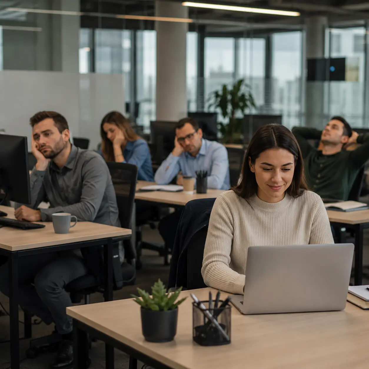 Apenas 20% dos profissionais estão engajados no trabalho