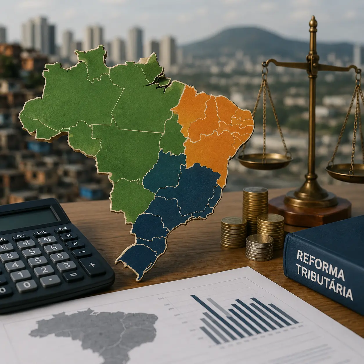 Imagem da notícia: Reforma Tributária pode ampliar desigualdades regionais