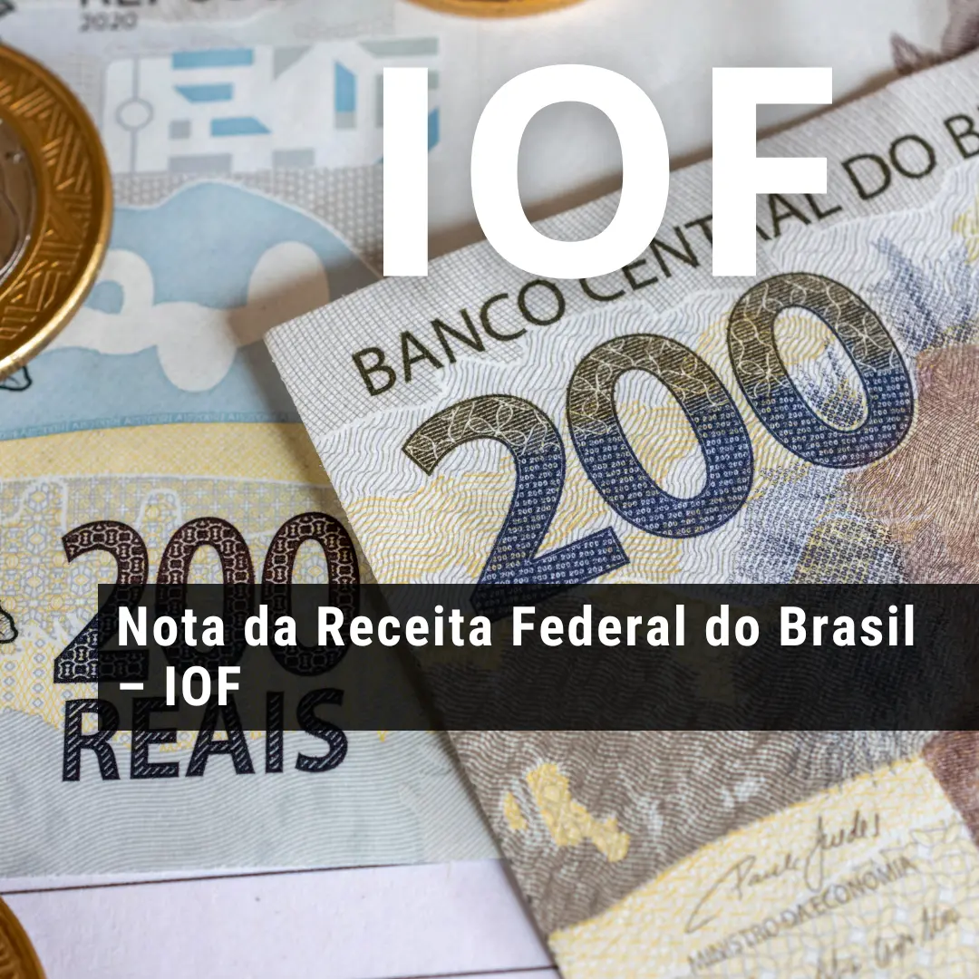 Nota da Receita Federal do Brasil – IOF