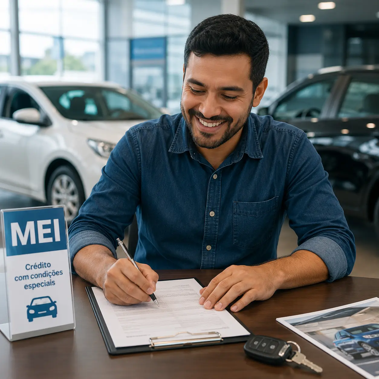 MEI pode ter juros mais baixos na compra de veículo novo