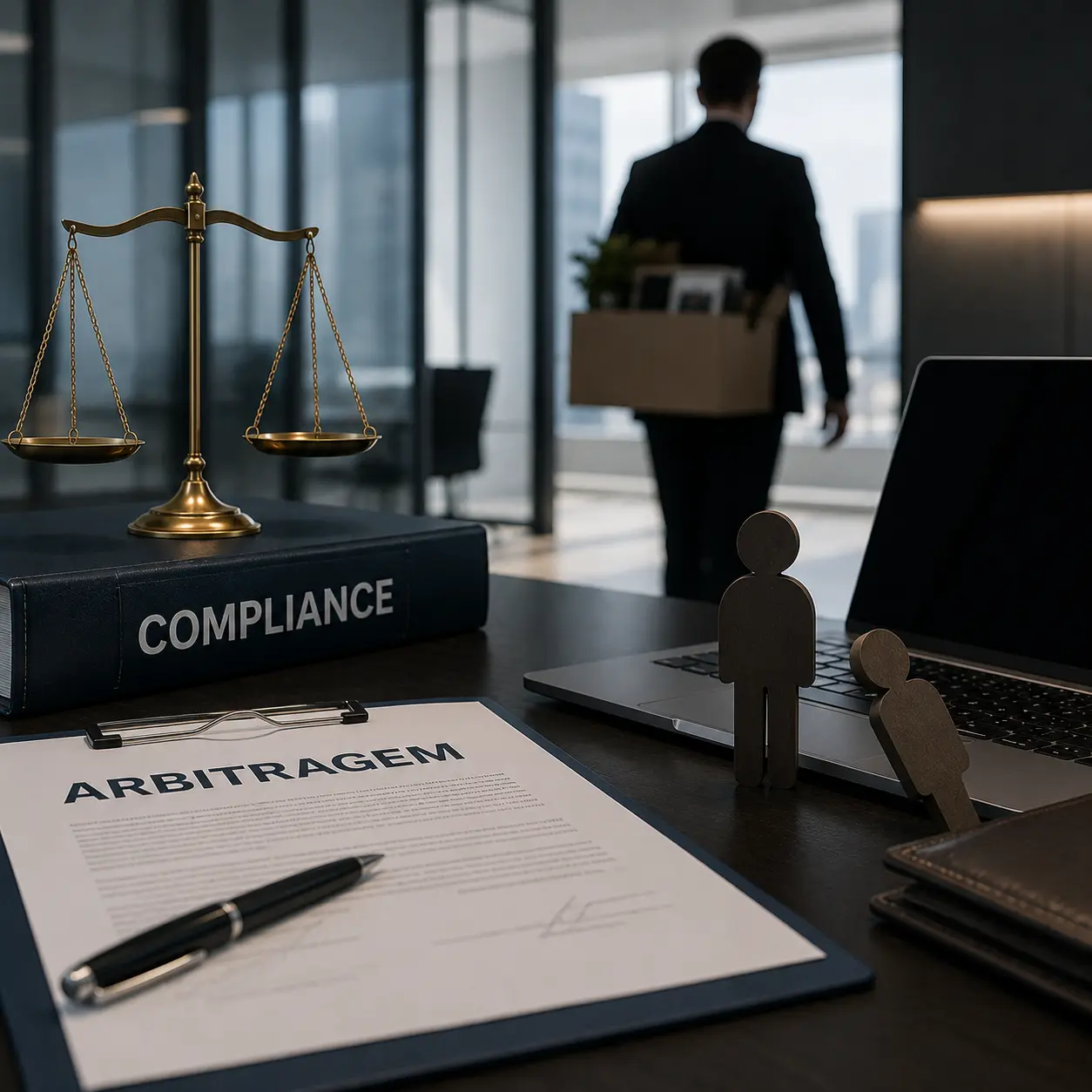 Arbitragem no desligamento de executivos por compliance  
