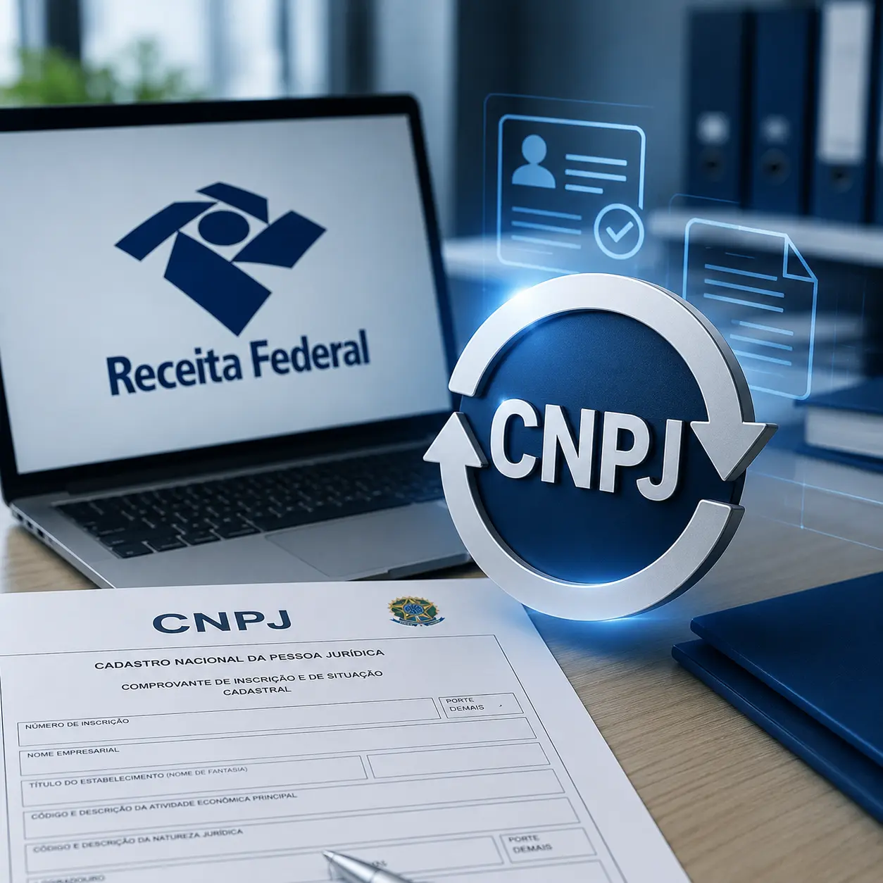 Receita Federal atualiza regras cadastrais do CNPJ