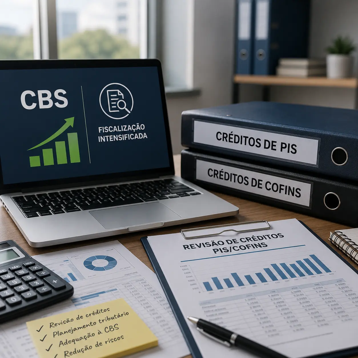 Entrada da CBS e aumento da fiscalização obriga empresas a acelerarem revisão de créditos de PIS/Cofins  