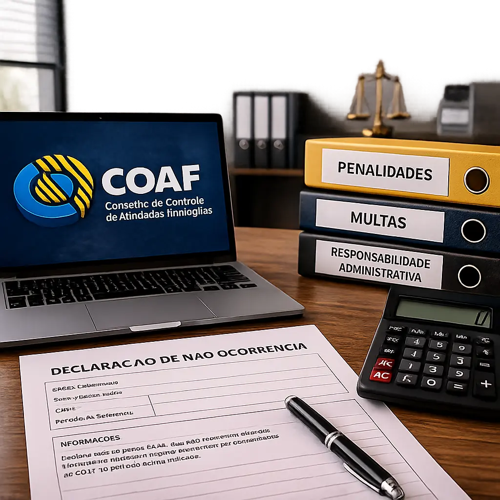 Coaf: o impacto da não entrega da Declaração de Não Ocorrência