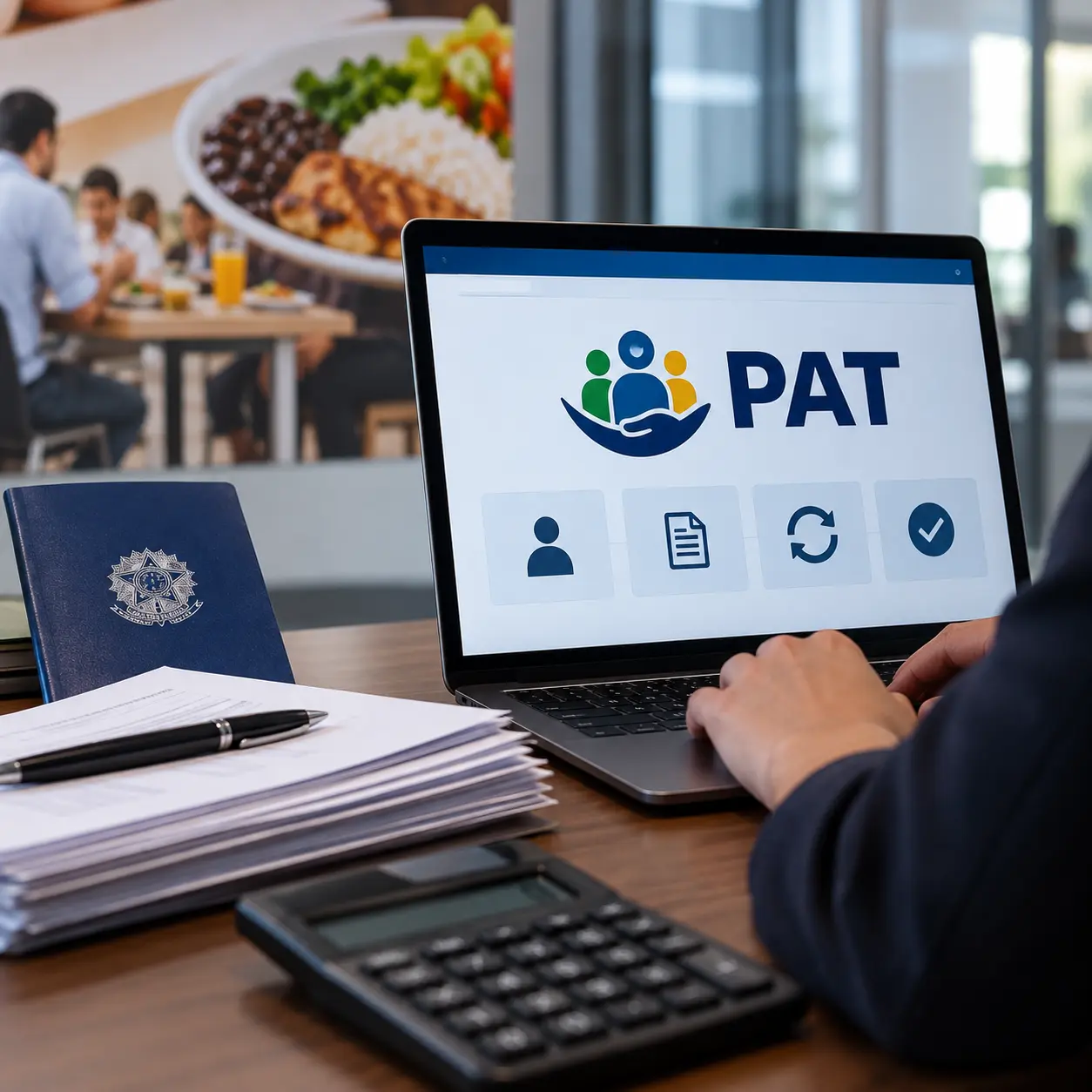 Novo sistema de gestão do PAT exige recadastramento obrigatório