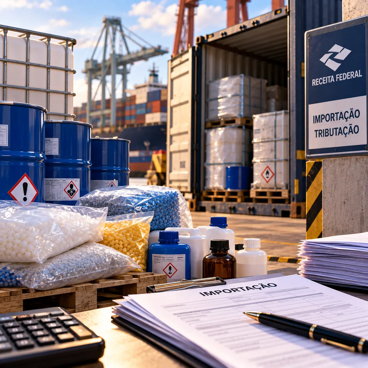 Governo aumenta imposto de importação de 26 produtos químicos e polímeros