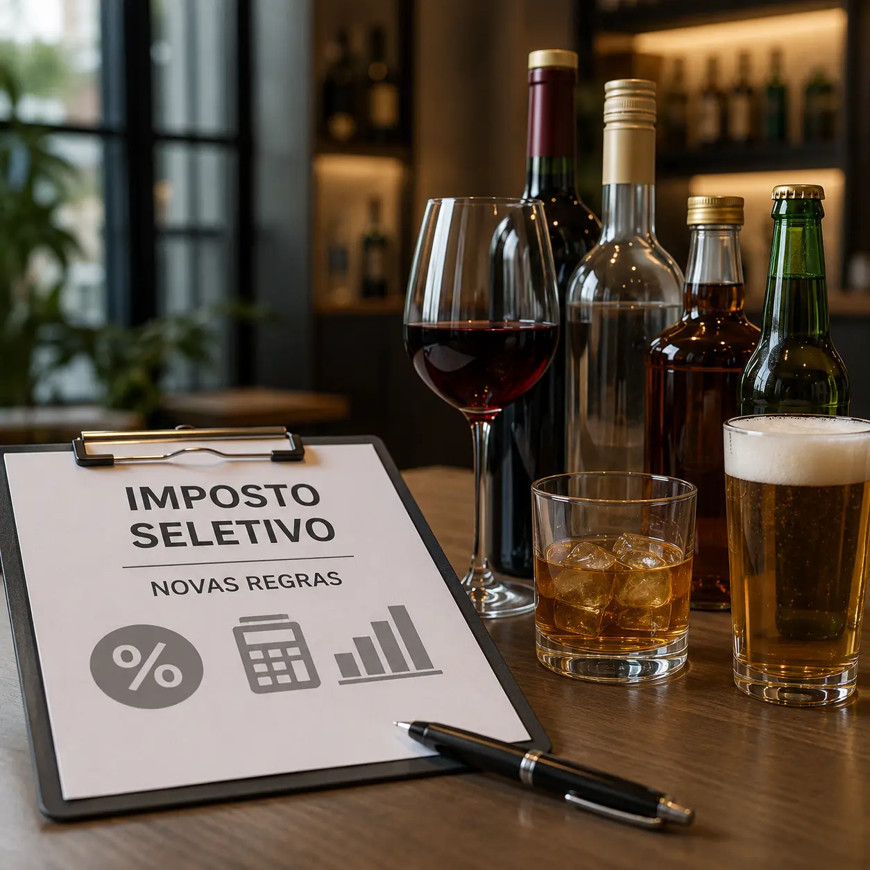 Imposto Seletivo terá novas regras para bebidas
