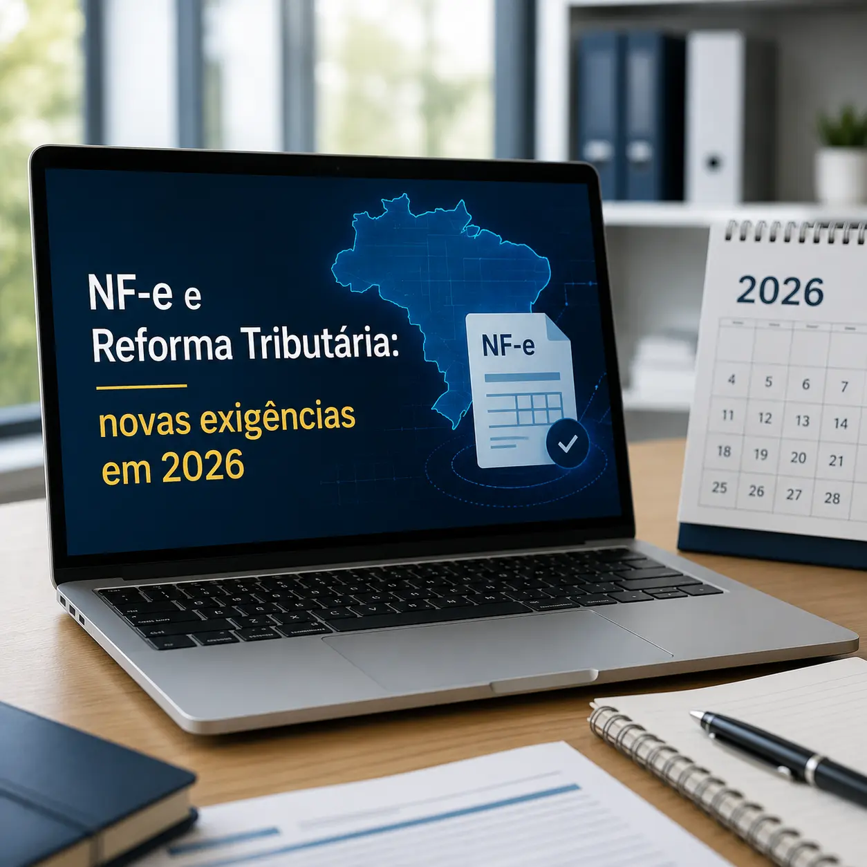 NF-e e Reforma Tributária: novas exigências em 2026