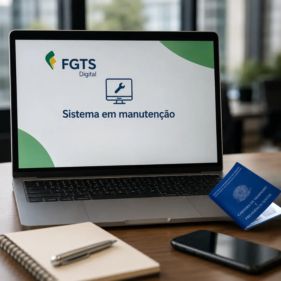 FGTS Digital ficará indisponível entre os dias 10 e 12 de julho