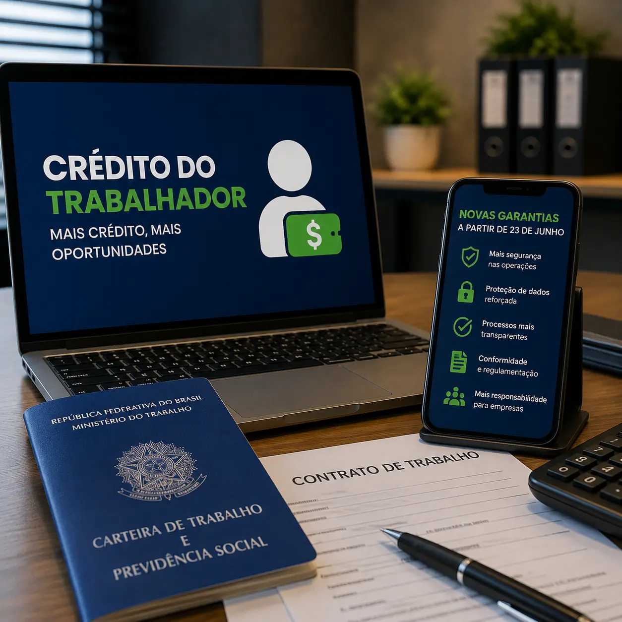 Crédito do Trabalhador terá novas garantias a partir de 23 de junho e exigirá adaptações das empresas