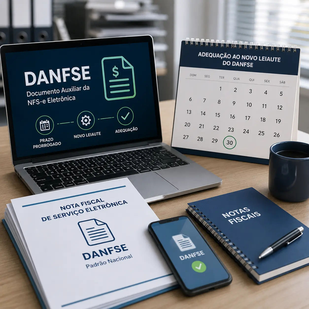 SE/CGNFS-e prorroga o prazo para adequação ao novo leiaute do DANFSE