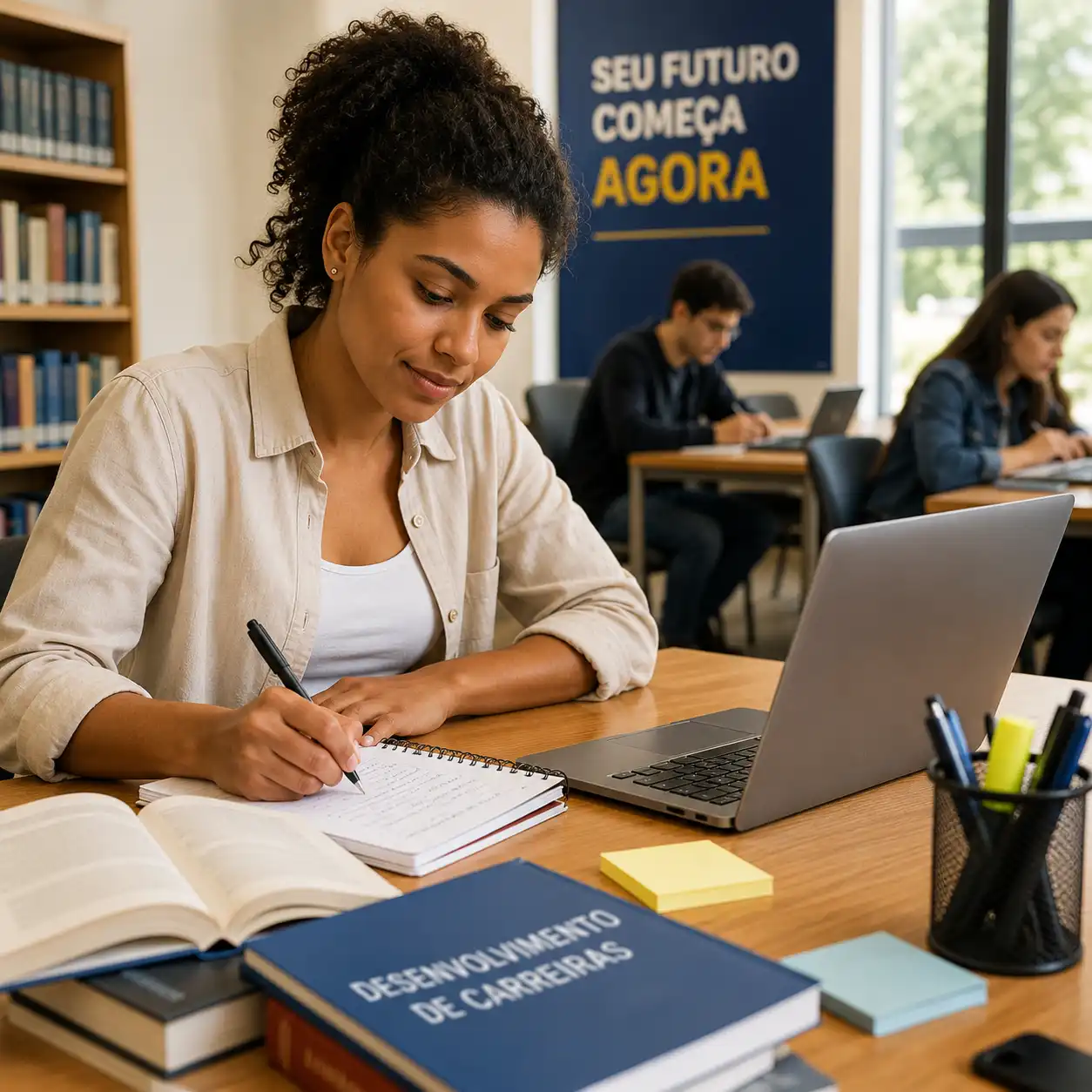 Brasileiros voltam a estudar e mudam o rumo da carreira 