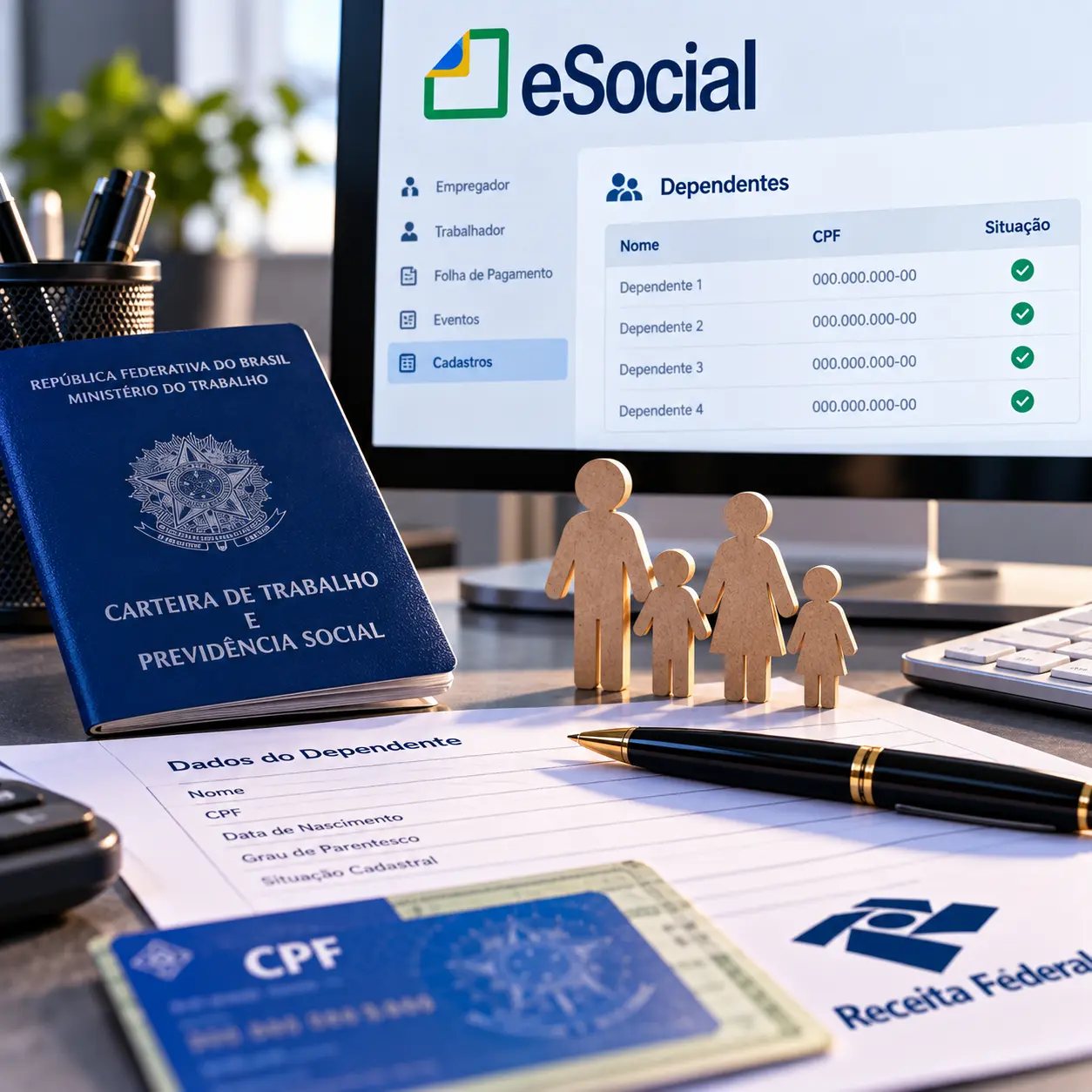 eSocial vai validar CPF dos dependentes na Receita Federal: seu cadastro está preparado?