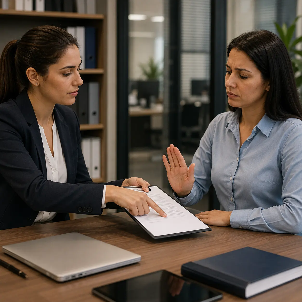 Recusa em assinar advertência trabalhista: validade, registro e cuidados para evitar passivos
