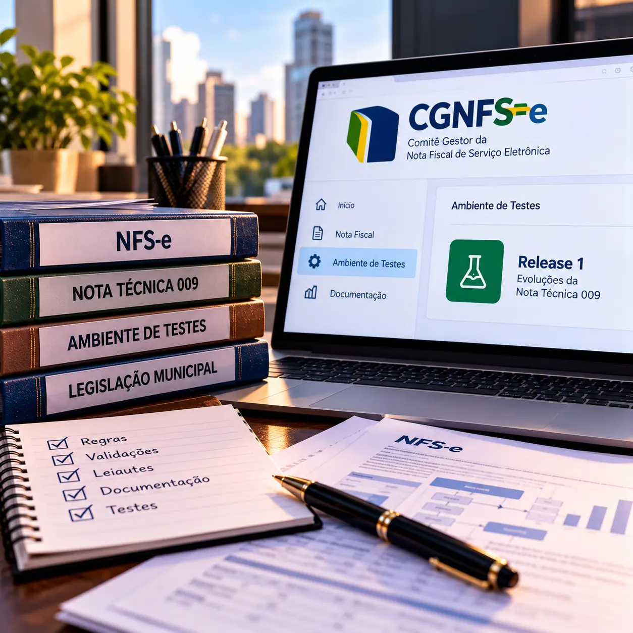 CGNFS-e informa: disponibilizadas no ambiente de testes o release 1 das evoluções da Nota Técnica 009