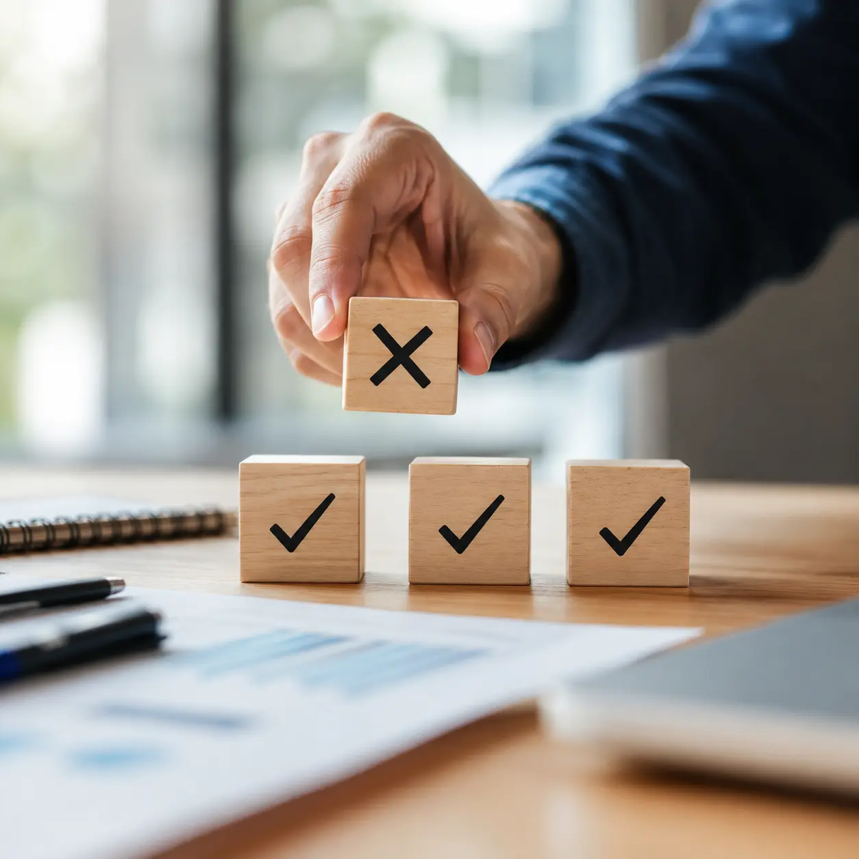 A estratégia fica mais clara quando a empresa decide primeiro aquilo que não pretende fazer