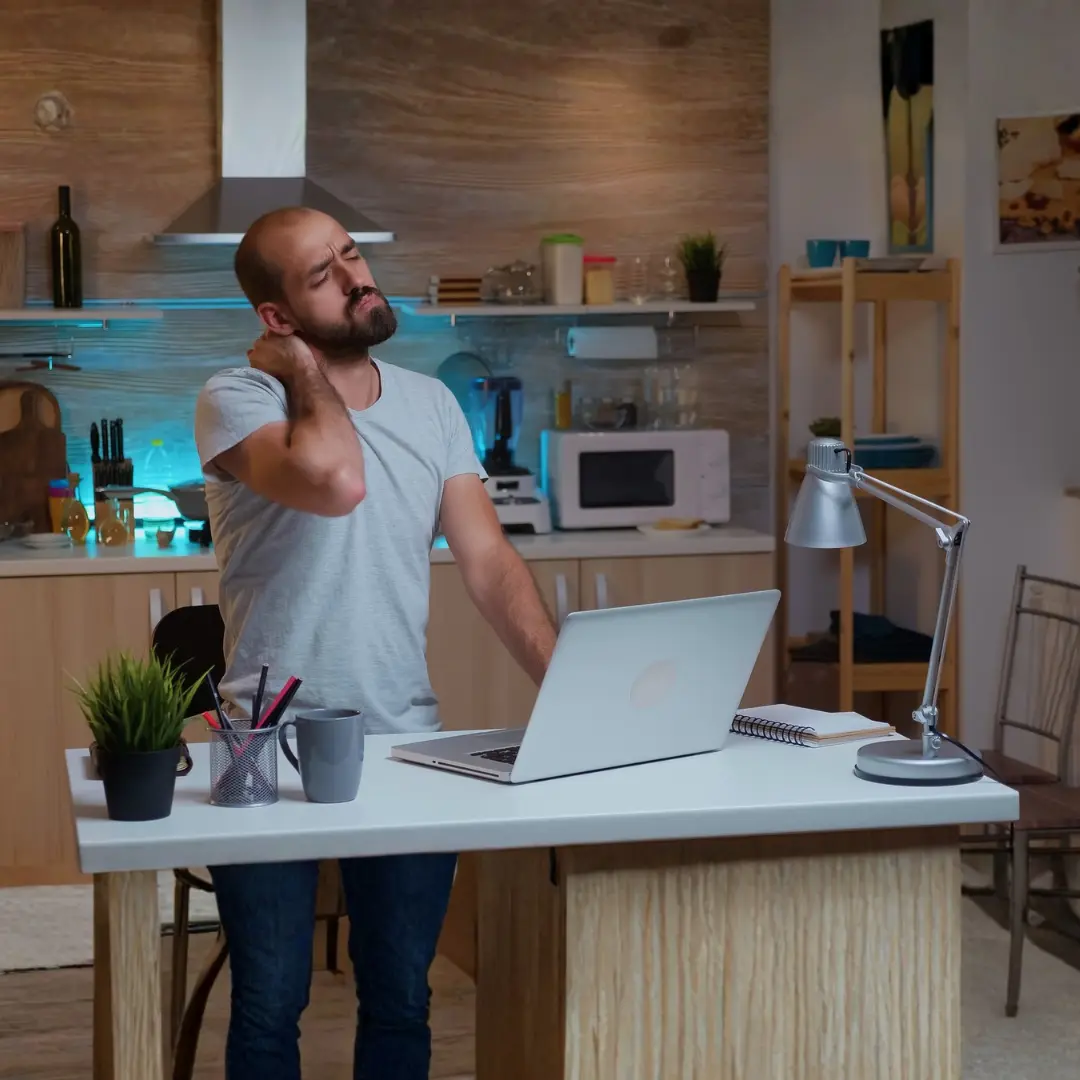 Home office amplia dores físicas