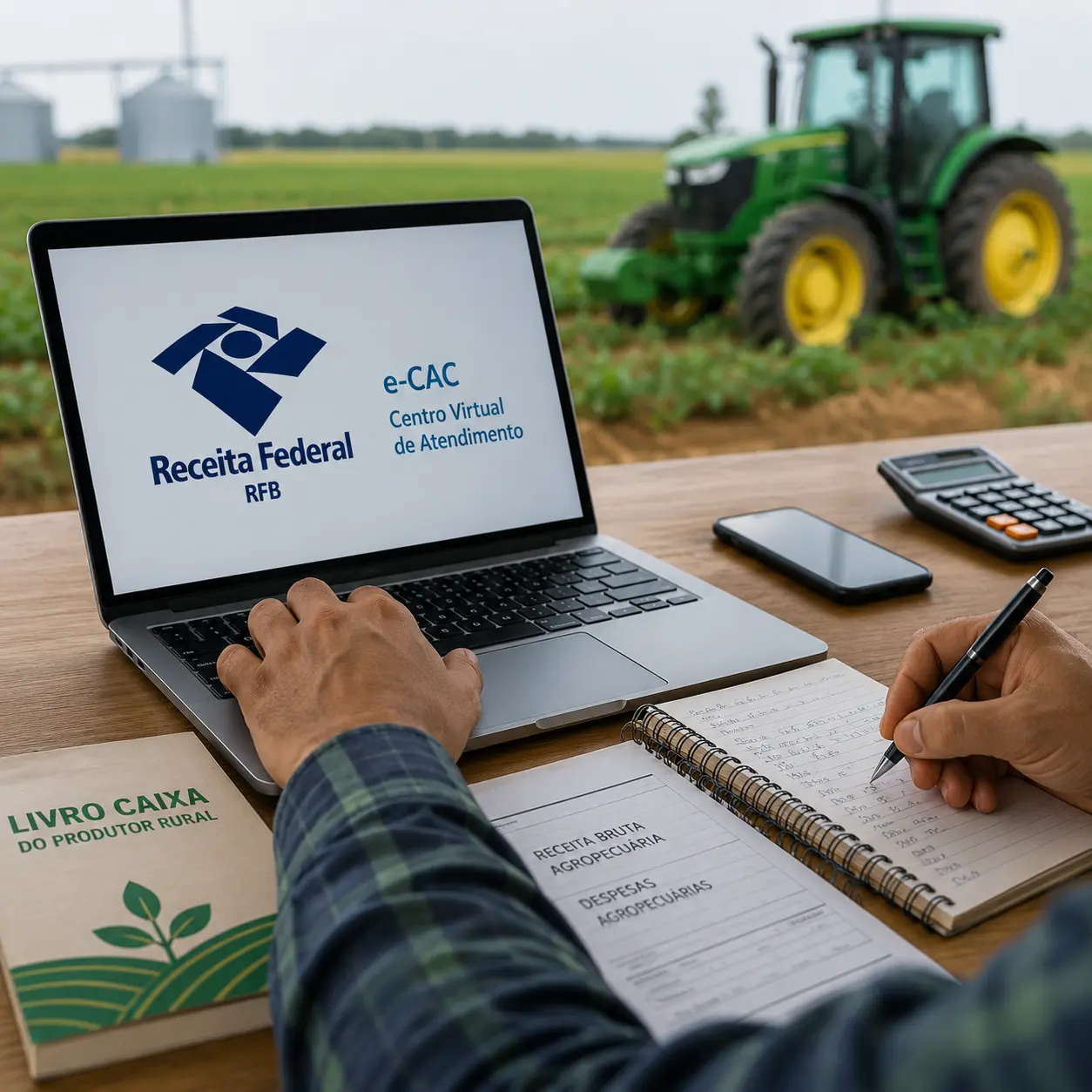 Receita Federal realiza Ação de Conformidade Declara Agro – Livro Caixa Digital do Produtor Rural