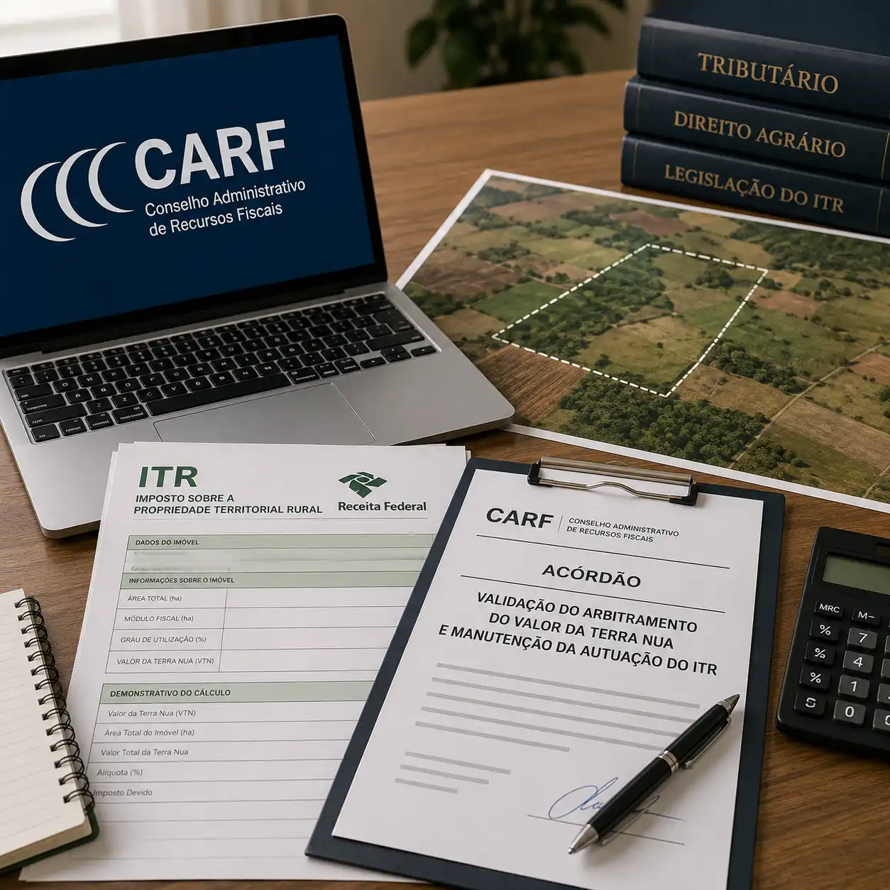 CARF valida arbitramento de Valor da Terra Nua e mantém autuação de ITR