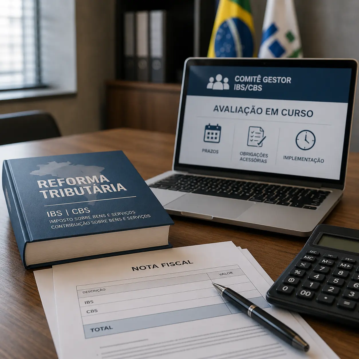 Imagem da notícia: Governo e Comitê Gestor estudam adiar obrigação de destaque de IBS/CBS