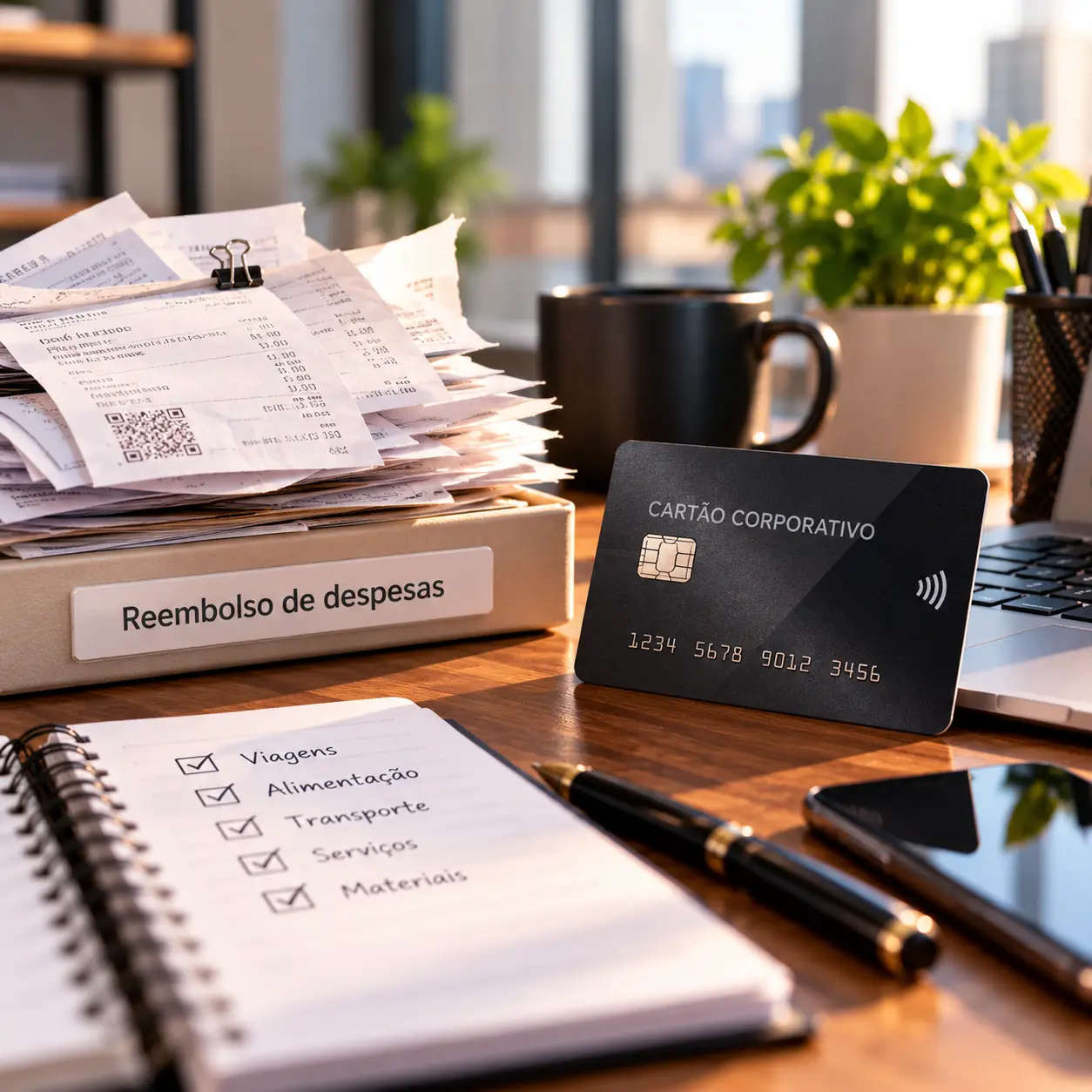 Reembolso de despesas ou cartão corporativo: o que funciona melhor para pequenas empresas?