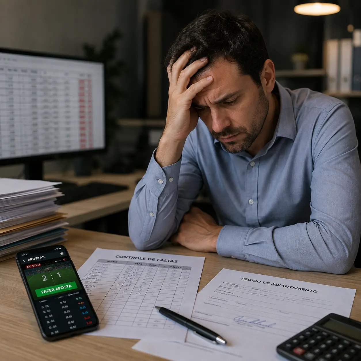 Adoecimento por bets afeta empresas com faltas, funcionários endividados e pedidos de adiantamento