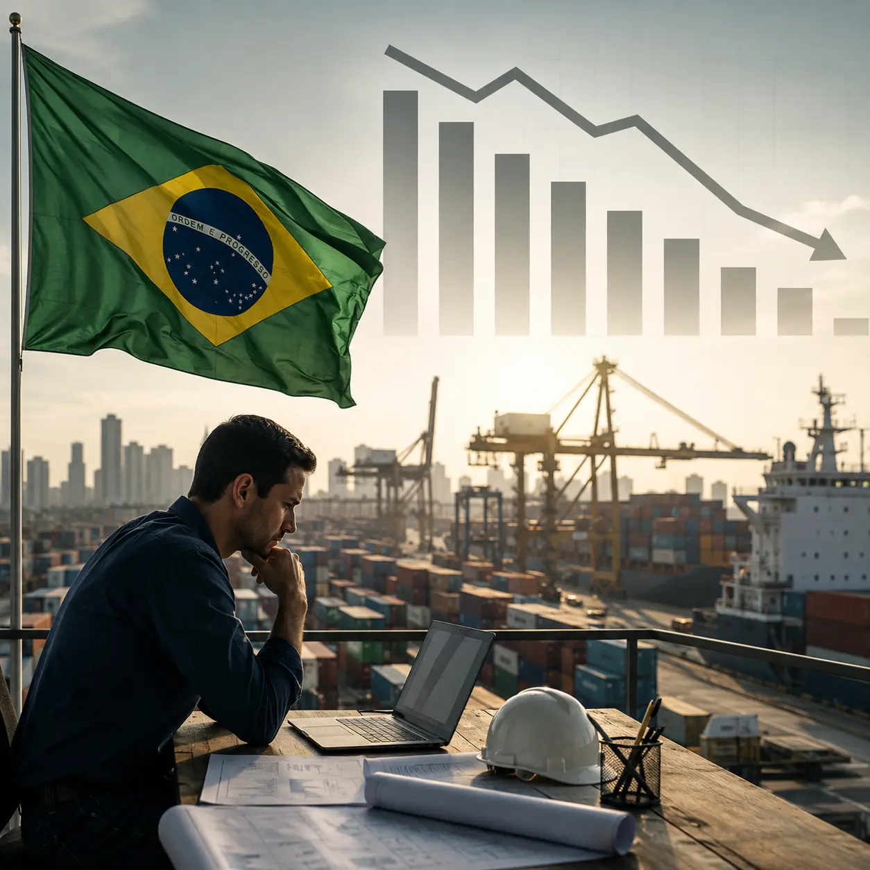 O peso da baixa produtividade na competitividade do Brasil