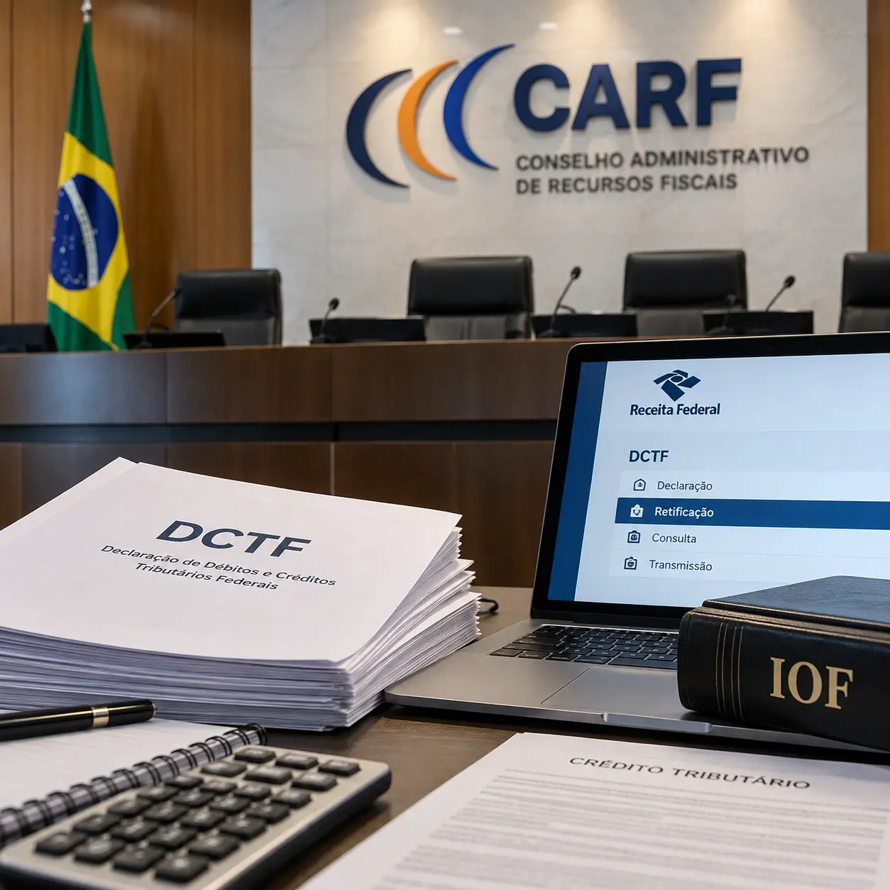 Voto de qualidade no CARF mantém exigência de retificação de DCTF para liberar crédito de IOF