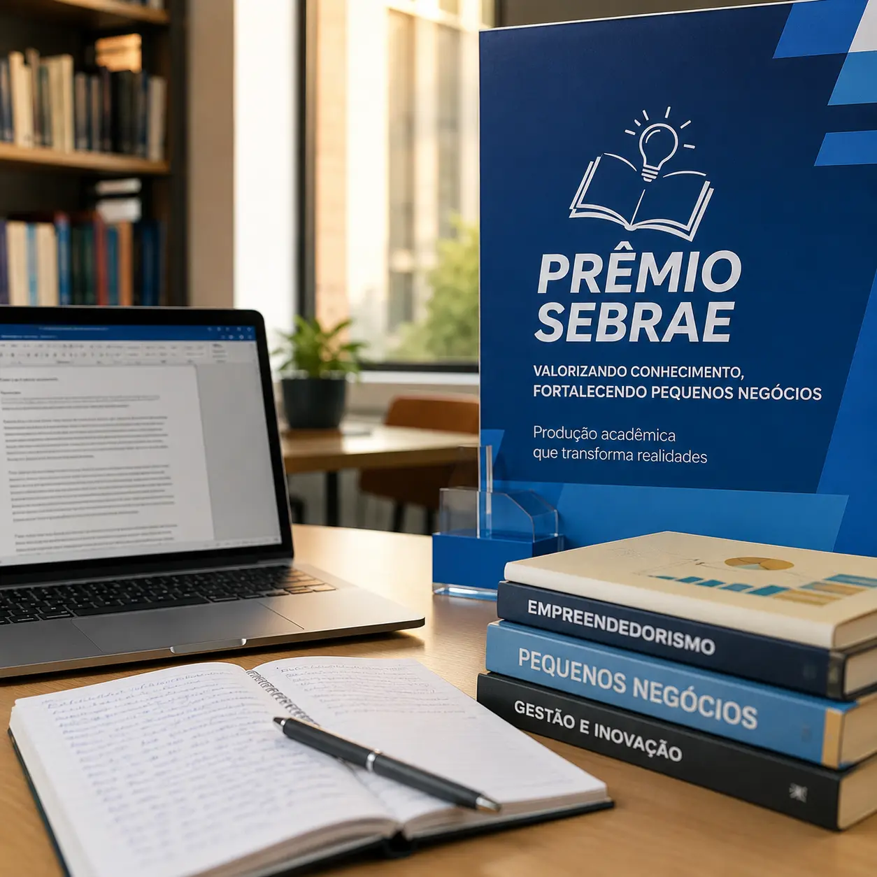 Sebrae lança prêmio para valorizar produção acadêmica sobre pequenos negócios