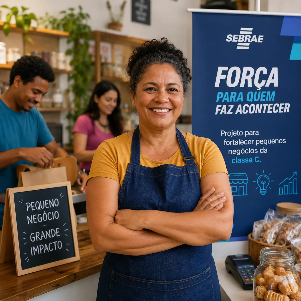 Sebrae lança projeto para fortalecer pequenos negócios da classe C