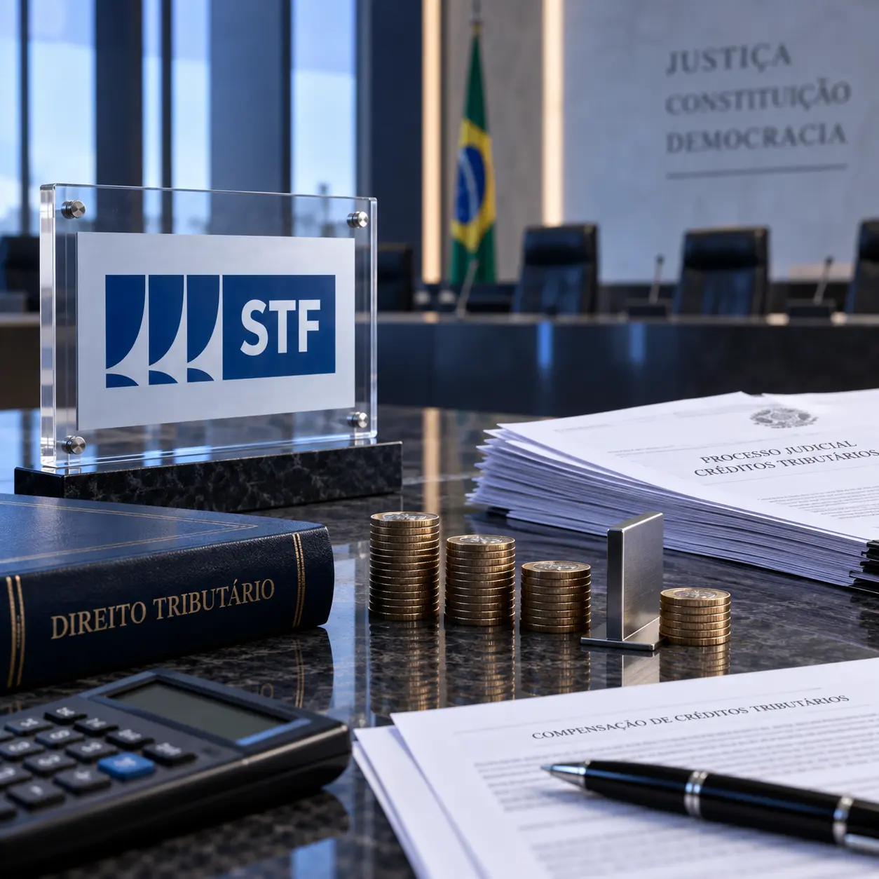 STF mantém limite para compensação de créditos tributários judiciais