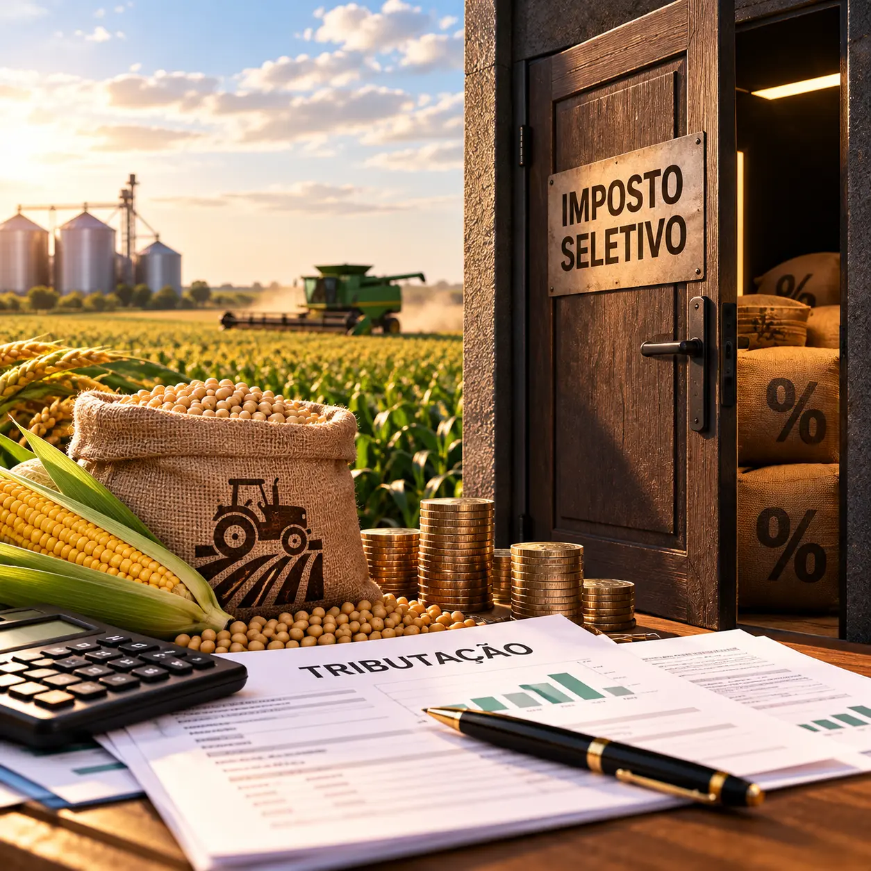 O Imposto Seletivo e o agro: a porta dos fundos da cumulatividade