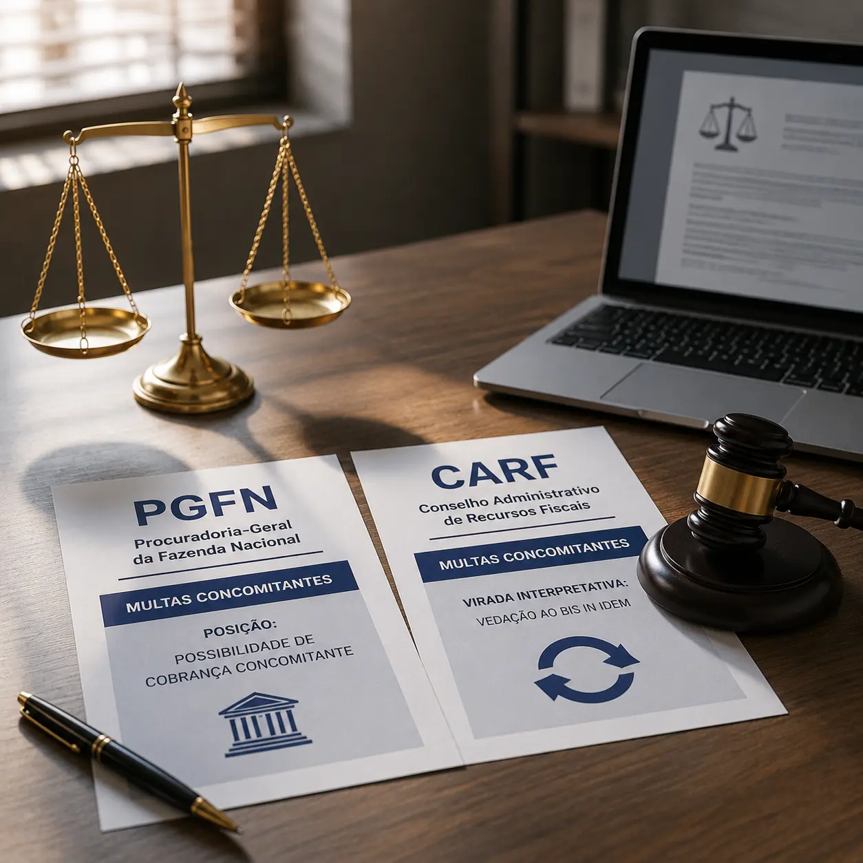 A controvérsia das multas concomitantes: o contraste entre a posição da PGFN e a virada interpretativa do CARF